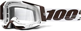 100% Racecraft 2 Motocross & Mountain Biking Goggles with Nose Guard - MX, MTB, Dirt Bike, Power Sport Protective Eyewear