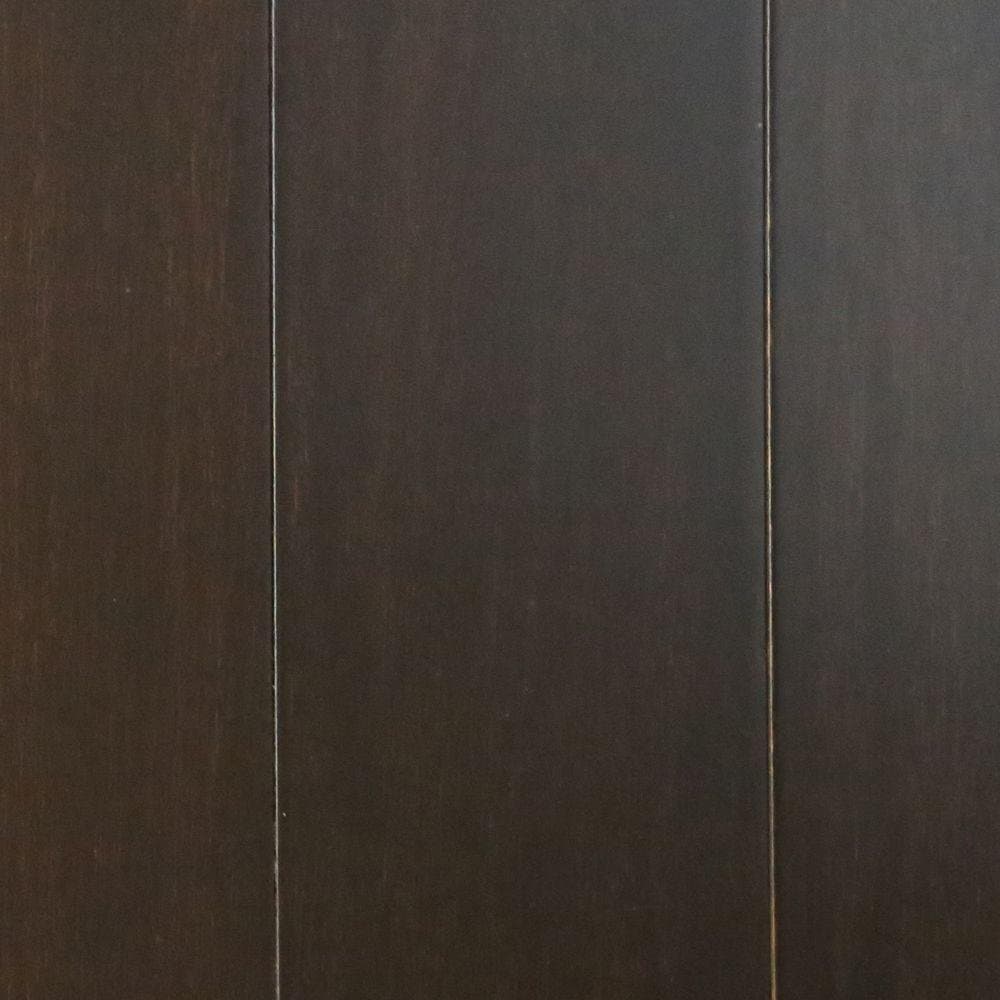 3-5/8" Solid Bamboo Flooring in Ebony