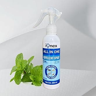 IQNEX Repellent for Home Spray Pest Control | Made With Peppermint Oil, Natural Non Toxic, Irritant-Free, Chemical-Free | Baby Skin Safe Plant Safe