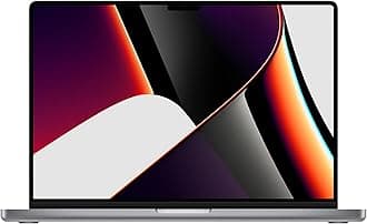 Apple 2021 MacBook Pro (16-inch, Apple M1 Max chip with 10‑core CPU and 32‑core GPU, 32GB RAM, 1TB SSD) - Space Grey; Arabic/English (Renewed)