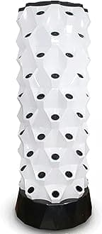 Hydroponics Tower, Aquaponics Grow System, 80 Pots Garden Tower Hydroponic Growing Kit for Indoor Gardening, Fruits and Vegetables with Hydrating Pump, Timer, Adapter, Seeding Bed & Net Pots//1pc