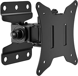 BONTEC TV Wall Bracket, Full Motion Swivel Tilt Mount for 13-30 Inch TVs and Monitors, VESA Wall Mount 75x75 / 100x100, Monitor Wall Mount, Wall Mount for TV, Wall Mount Monitor, TV Mount, Up to 25kg