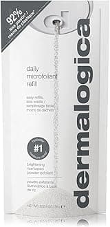 Dermalogica Daily Microfoliant - Gentle Face Exfoliator Scrub Powder with Salicylic Acid, Rice Enzymes and Papain - Achieve Brighter, Smoother Skin Every Day, 74g Refill