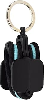 Hair Tie Hub Portable Holder: Stylish Hair Tie Organizer With 3 Bonus Ties