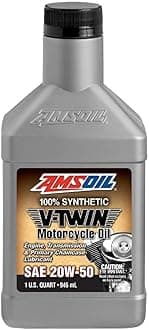 AMSOIL Full Synthetic Motorcycle Oil 20W-50 1 Gallon