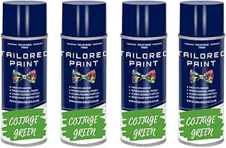 Dead Plant Reviver Aerosol Paint Green Foliage - Gives Dead Shrubs, Hedges, Boxes a Second Life (4, Country Cottage Green)