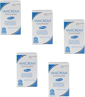 Pharmaceutical Specialties Vanicream Cleansing Bar 3.9 oz (Pack of 5)