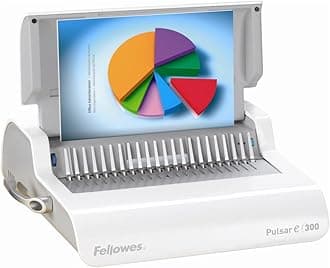 Fellowes Pulsar E 300 - Electric binding machine - comb - max diameter: 1.5 in - max width: 8.3 in - punching: 20 sheets - binding: 300 sheets