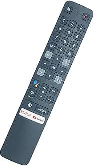 ENWShop Replacement Voice Remote for TCL Android TV with Number Pad