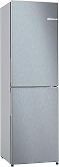 Bosch Series 2 KGN27NLEAG, Free-standing Fridge Freezer with NoFrost, MultiBox LED Lighting 182.4x55 cm