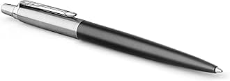Jotter Ballpoint Pen Bond Street Black with Chrome Trim Medium Point Blue Ink Gift Box (1953184)