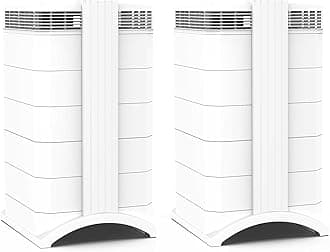 HealthPro Plus XE Air Purifier - Smart HyperHEPA Filtration for Large Rooms up to 1125 sq ft - Smoke, Viruses, Allergens, Asthma, Mold, Dust, Pets, Swiss Made, WiFi Enabled (2/pack)