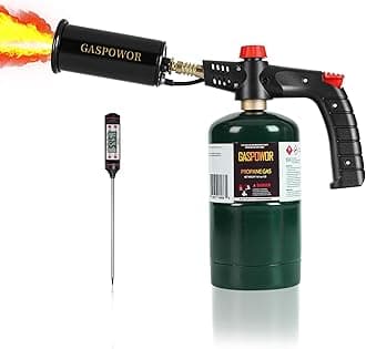 Gospowor Grill Torch Charcoal Torch Lighter, Campfire Starter,Sous Vide,Kitch...
