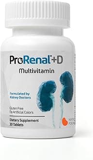 Nephroceuticals ProRenal+D Kidney Multivitamins 30-Day Supply