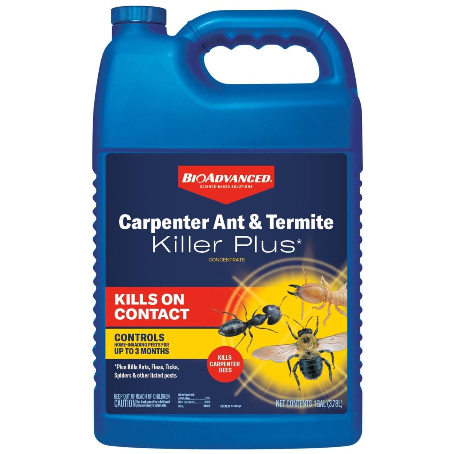BioAdvanced Carpenter Ant & Termite Killer Plus, Concentrate, 1 Gal