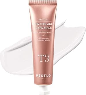 Peslo T3 Collagen Mask Pack, 1.7 fl oz (50 ml), Collagen Wrapping Mask, Collagen Peel Off Pack, Firmness, Pores, Skin Care, Korean Cosmetics