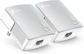 TP-Link AV600 Nano Powerline Adapter Starter Kit, up to 600Mbps (TL-PA4010KIT)