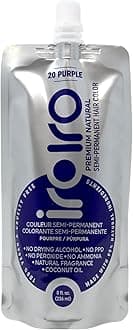 IROIRO Premium Natural Semi-Permanent Hair Color 20 PURPLE (8oz)