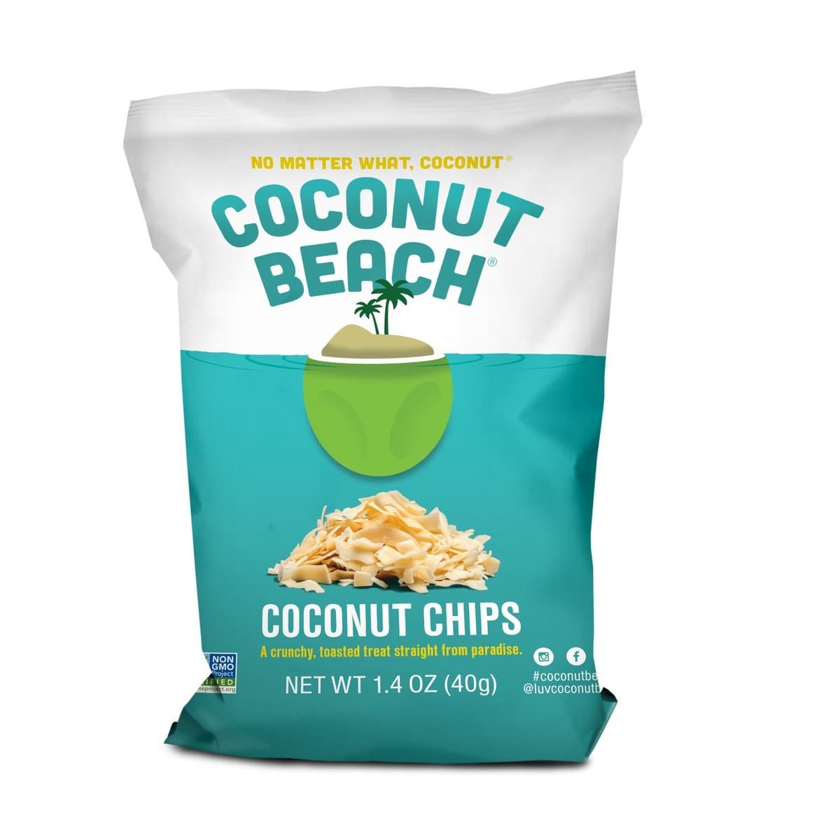 Coconut Beach Coconut Chips 12 Pack