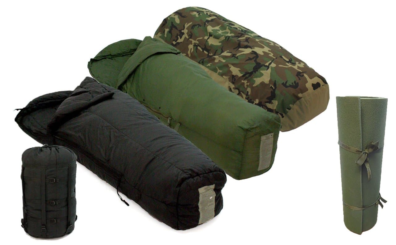 4 Piece Modular Sleep System with Sleeping Pad