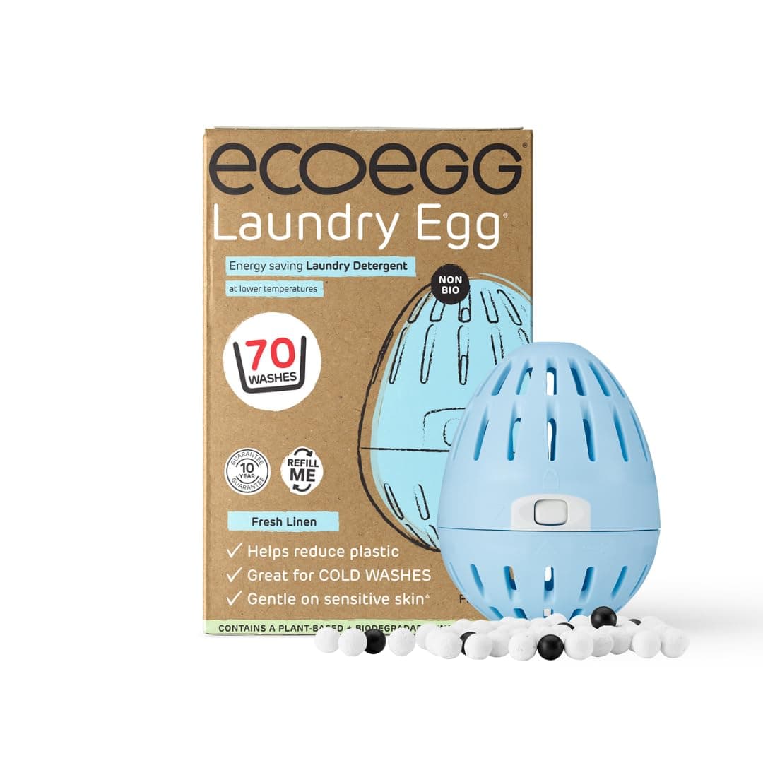 Laundry Egg - 70 washes - Eco Friendly Solution - Fresh Linen