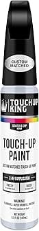 Touch Up King Paint Pen Brush Paint for RAL 9011 Graphite black