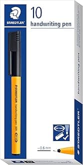 STAEDTLER309-9 Handwriting Pen - Black (Box of 10)