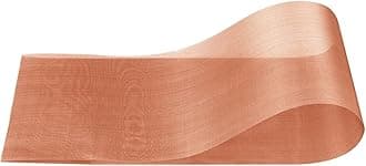 1 Pack 100 Mesh 99.9% Pure Copper Screen Woven Mesh Screen, Copper Mesh Cloth Fine Mesh, 19.68x39.37 Inch