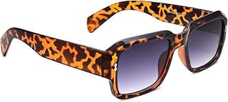 Peter Jones Uv Protected Stylish Unisex Badshah Style Square Sunglasses (13031)