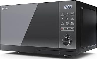 SHARP YC-GC52BU-B 25 Litre 900W Digital Combination Microwave Oven with 1200W Grill, 11 power levels, ECO Mode, defrost function, LED cavity light - Black