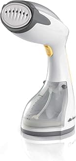 Ariete 4167/00 Vertical Handheld Clothes and Garment Steamer, Powerful 1200 W Steam Iron for Fabric, Ideal for Home and Travel, Ceramic, White