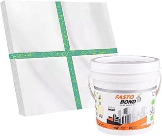 Resin Epoxy Grout - 1 Kg-3 Kg & 5 Kg - Goldan_ Glitter-Sparkle Colors Tile Grout_| 3 Components Only | Premixed Glitter For Uniform Finish (1 Kg, Olive Green Golden), 1 Bucket