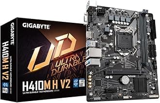 Gigabyte H410M H V2 Intel H410 LGA 1200 Micro ATX DDR4-SDRAM Motherboard