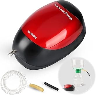 Lab Vacuum Filtration Pump - Laboratory Filter Distillation Apparatus Kit for Fast Filtration of Liquids