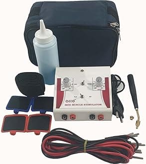 YASH Mini Muscle Stimulator 2ch | Physiotherapy Mini MS | Muscle Stimulator For Physiotherapy