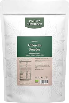 Everyday Superfood Organic Chlorella Powder 900g | Broken Cell Wall | Heavy Metal Lab-Tested