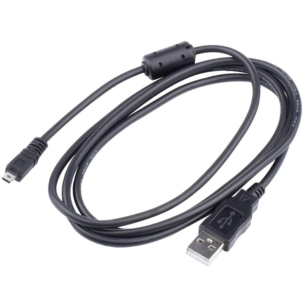 USB Cable Replacement Photo Transfer Data Sync Cord Compatible with Sony Digital Camera Cybershot Cyber-Shot DSC-W830 DSC-W800 DSC-W370 DSCH200 DSCH300 DSCW370 DSCW800 DSCW830 DSC-H200 DSC-H300