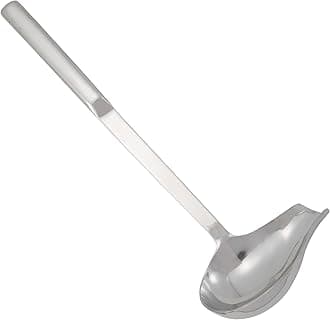 WINCO BW-SP2, Stainless Steel Spout Ladle, 2-Ounce