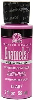 FolkArt4132 Paint Enamel Acrylic Parisian, 2 Ounce, Multicolor, 2 Fl Oz