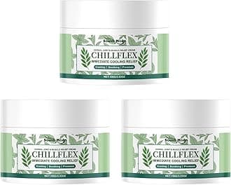 3 PCS Menthol Soothing Cream, Instant Cooling Relief Cream - Herbal Menthol Soothing Gel, Fast-Acting Relief Creams for Muscle & Joint Discomfort, Joint Activities Throughout The Body