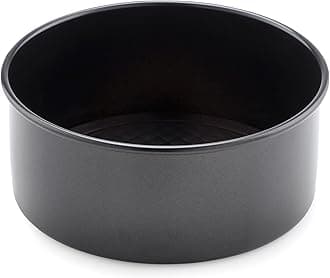 Prestige Inspire Bakeware Loose Base Round Cake Tin, 8" - Black, 21cm