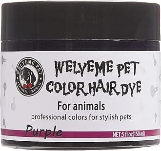 Purple Dog Hair Dye - Permanent, Professional, Safe for Dogs and Horses - Bright Color