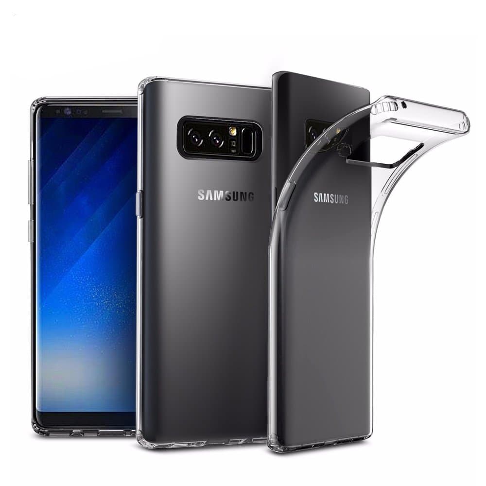 KP TECHNOLOGY Galaxy Note 8 Clear Case Ultra Thin Transparent Silicone Crystal Clear Gel Case Cover For Samsung Galaxy Note 8 (Galaxy Note 8, Clear)