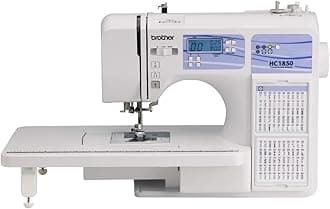 HC1850 Sewing and Quilting Machine, 185 Built-in Stitches, LCD Display, 8 Included Feet
