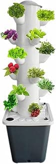 Hydroponics Growing System kit, 18 Pods Vertical Hydroponic Tower for Smart Indoor Home Gardening Lovers Hydroponic Germination Kit