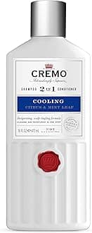 CREMO - Barber Grade 2 in 1 Shampoo & Conditioner For Men - Cooling Citrus & Mint Leaf - 473ml