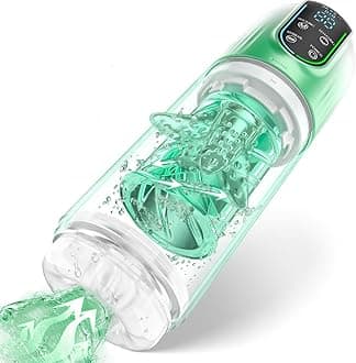 TEidea Fully Automatic Men's Fitness Equipment with LCD Screen, Multi-Frequency Telescopic Rotation(Color:B), Size