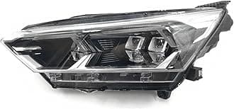 Headlight Compatible with FAW Bestune T77 Lada X-Cross 5 2019-2022 Headlight Front Bumper Headlight Headlamp Assembly Head Light Lamp(Left Side)
