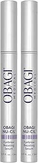 Obagi Nu-Cil Eyebrow Boosting Serum - Ultimate Eyebrow Growth Serum with Hyaluronic Acid - Dermatologist Approved for Thin, Patchy & Over-Tweezed Eyebrows - Fast Absorbing - 6ml
