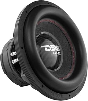 DS18 EXL-XX15.2DHE 15” High Excursion Car Subwoofer 4000 Watts Dual Voice Coil 2+2 Ohms (1 Speaker)